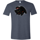 T-Shirts Heather Navy / S Toothless Simba Men's Semi-Fitted Softstyle