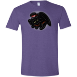 T-Shirts Heather Purple / S Toothless Simba Men's Semi-Fitted Softstyle