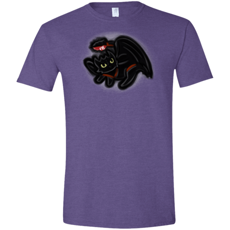 T-Shirts Heather Purple / S Toothless Simba Men's Semi-Fitted Softstyle