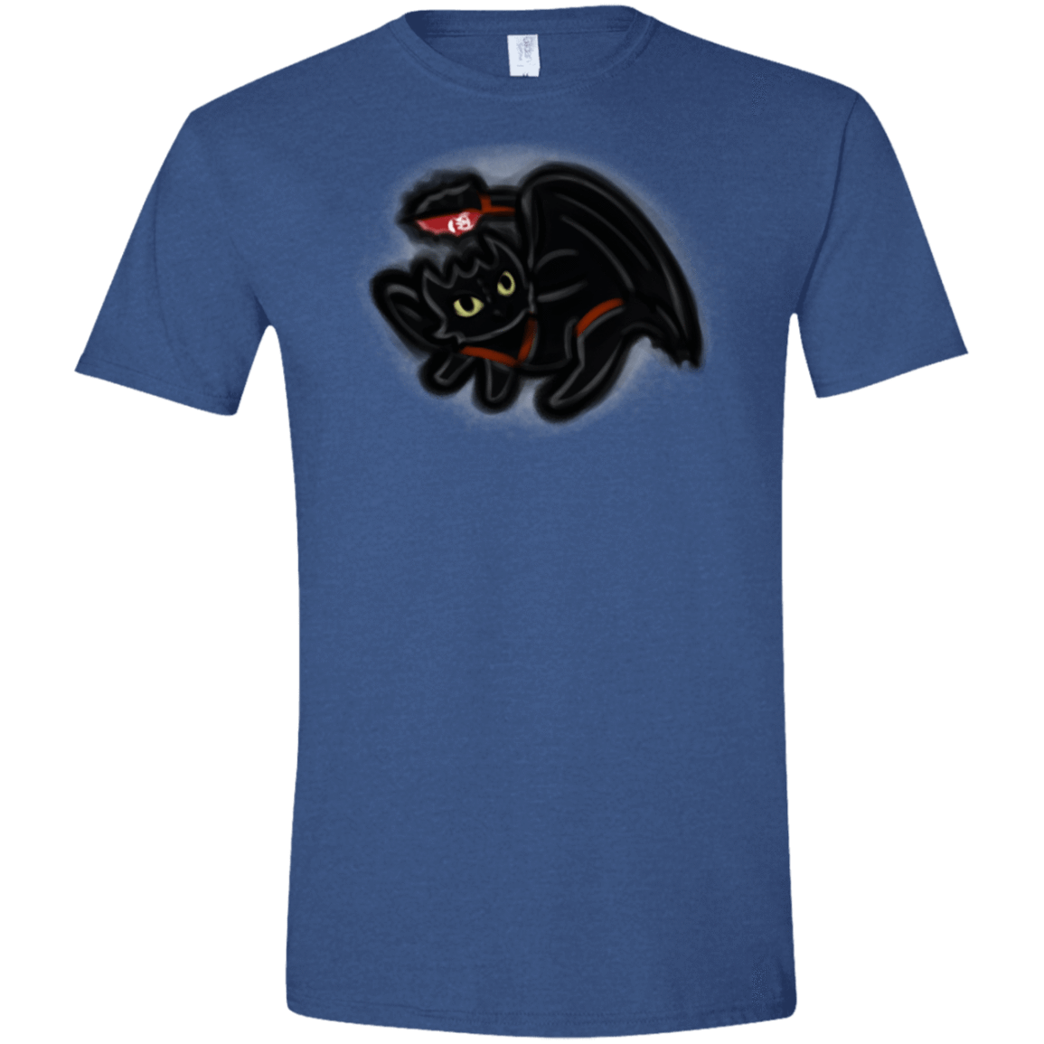 T-Shirts Heather Royal / X-Small Toothless Simba Men's Semi-Fitted Softstyle