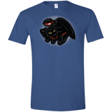 T-Shirts Heather Royal / X-Small Toothless Simba Men's Semi-Fitted Softstyle