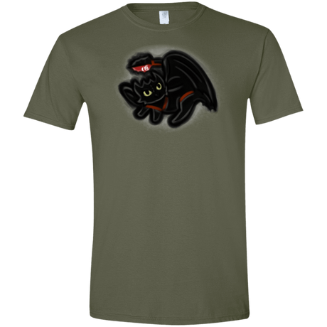 T-Shirts Military Green / S Toothless Simba Men's Semi-Fitted Softstyle
