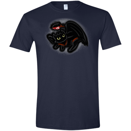 T-Shirts Navy / X-Small Toothless Simba Men's Semi-Fitted Softstyle