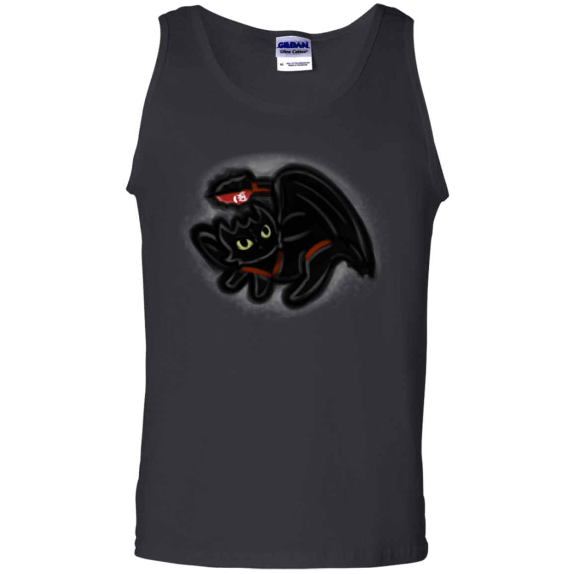 T-Shirts Black / S Toothless Simba Men's Tank Top