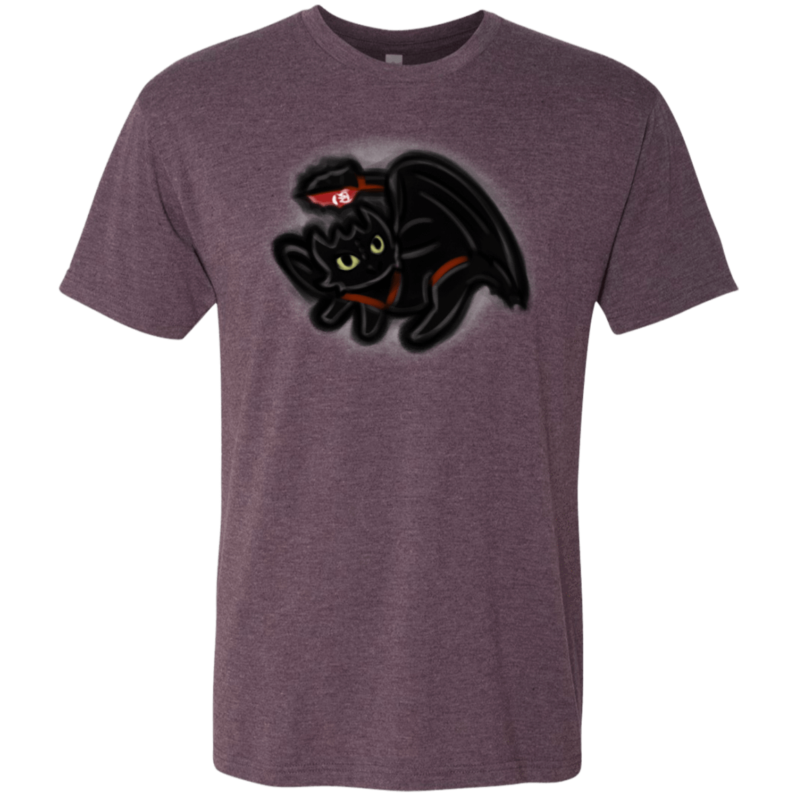 T-Shirts Vintage Purple / S Toothless Simba Men's Triblend T-Shirt