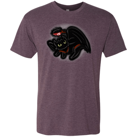 T-Shirts Vintage Purple / S Toothless Simba Men's Triblend T-Shirt