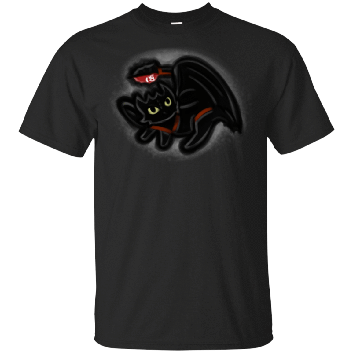 T-Shirts Black / S Toothless Simba T-Shirt