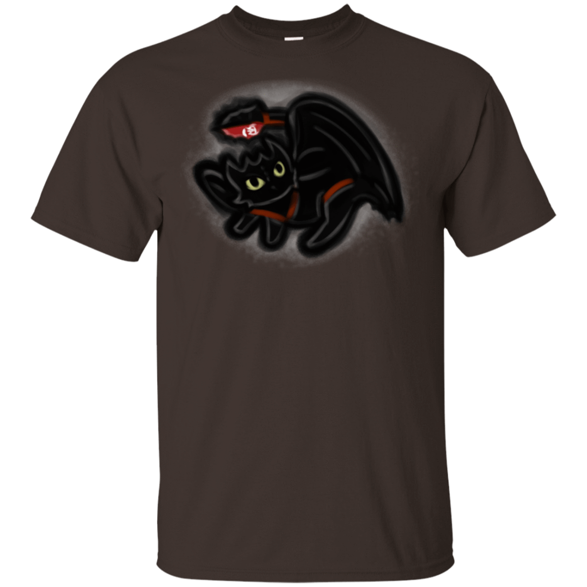 T-Shirts Dark Chocolate / S Toothless Simba T-Shirt