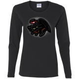 T-Shirts Black / S Toothless Simba Women's Long Sleeve T-Shirt