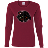 T-Shirts Cardinal / S Toothless Simba Women's Long Sleeve T-Shirt