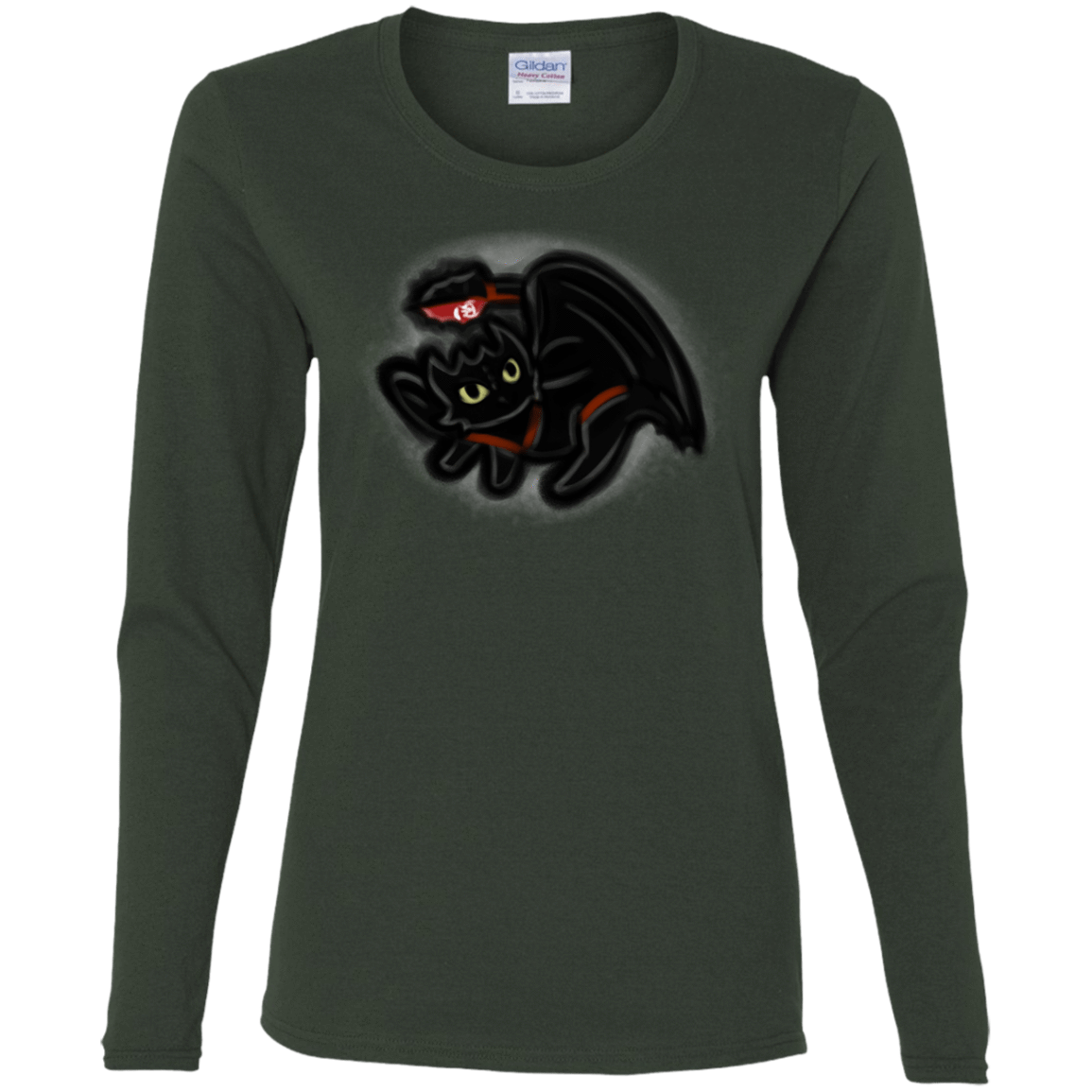 T-Shirts Forest / S Toothless Simba Women's Long Sleeve T-Shirt