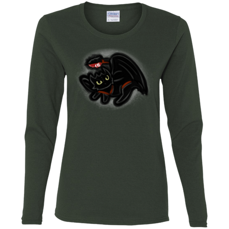 T-Shirts Forest / S Toothless Simba Women's Long Sleeve T-Shirt