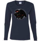 T-Shirts Navy / S Toothless Simba Women's Long Sleeve T-Shirt