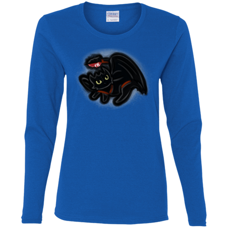 T-Shirts Royal / S Toothless Simba Women's Long Sleeve T-Shirt