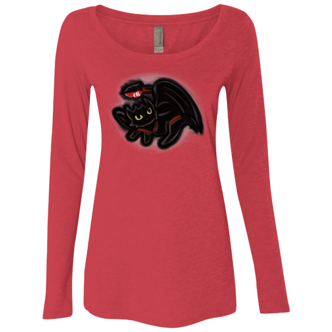 T-Shirts Vintage Red / S Toothless Simba Women's Triblend Long Sleeve Shirt