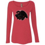 T-Shirts Vintage Red / S Toothless Simba Women's Triblend Long Sleeve Shirt