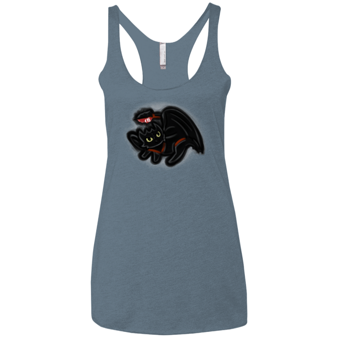 T-Shirts Indigo / X-Small Toothless Simba Women's Triblend Racerback Tank
