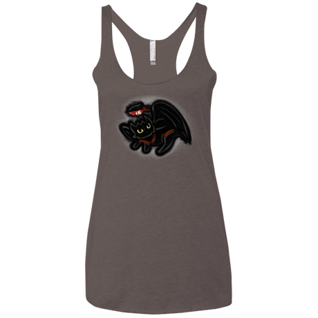T-Shirts Macchiato / X-Small Toothless Simba Women's Triblend Racerback Tank