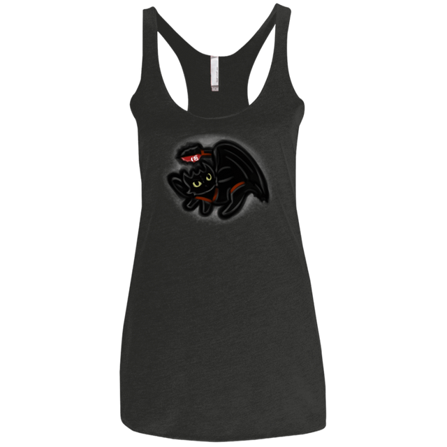 T-Shirts Vintage Black / X-Small Toothless Simba Women's Triblend Racerback Tank