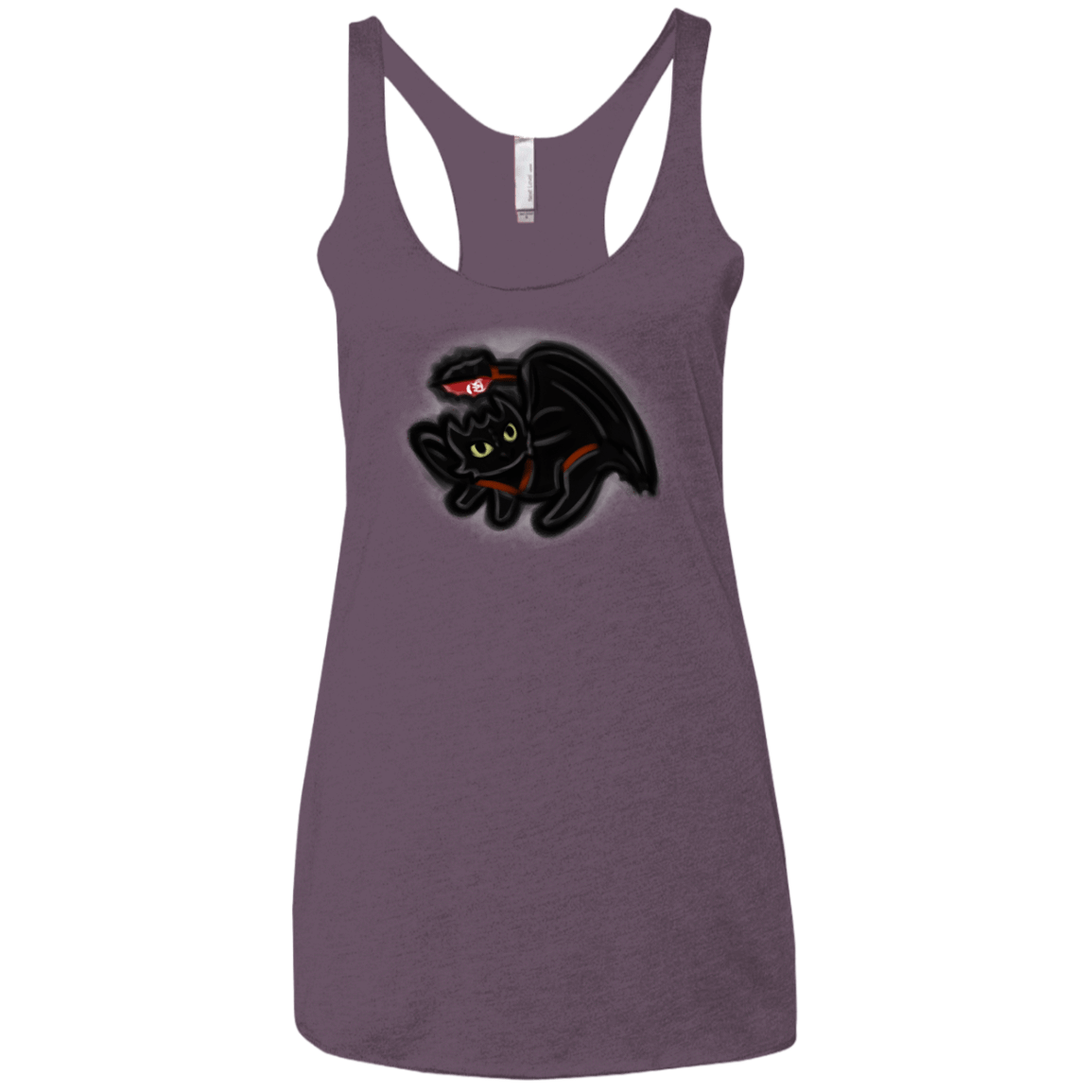 T-Shirts Vintage Purple / X-Small Toothless Simba Women's Triblend Racerback Tank