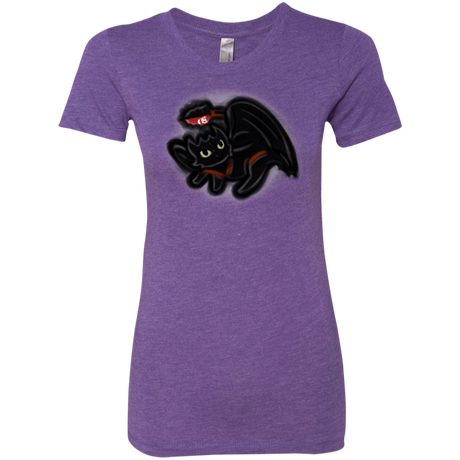T-Shirts Purple Rush / S Toothless Simba Women's Triblend T-Shirt