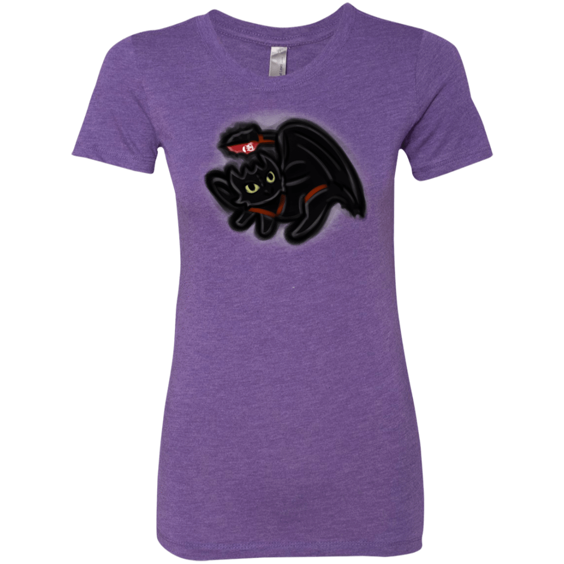 T-Shirts Purple Rush / S Toothless Simba Women's Triblend T-Shirt