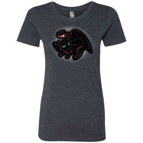 T-Shirts Vintage Navy / S Toothless Simba Women's Triblend T-Shirt