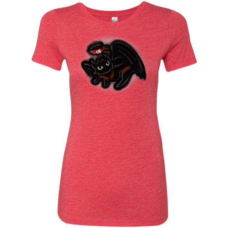 T-Shirts Vintage Red / S Toothless Simba Women's Triblend T-Shirt