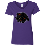 T-Shirts Purple / S Toothless Simba Women's V-Neck T-Shirt