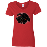 T-Shirts Red / S Toothless Simba Women's V-Neck T-Shirt