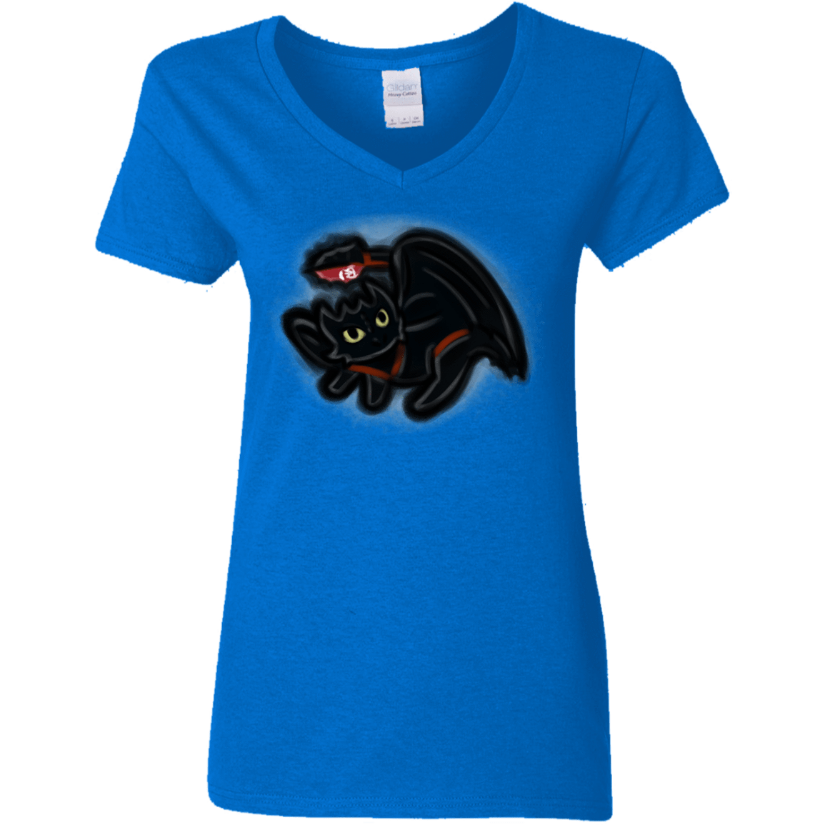 T-Shirts Royal / S Toothless Simba Women's V-Neck T-Shirt