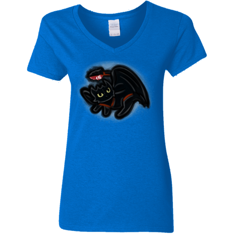 T-Shirts Royal / S Toothless Simba Women's V-Neck T-Shirt