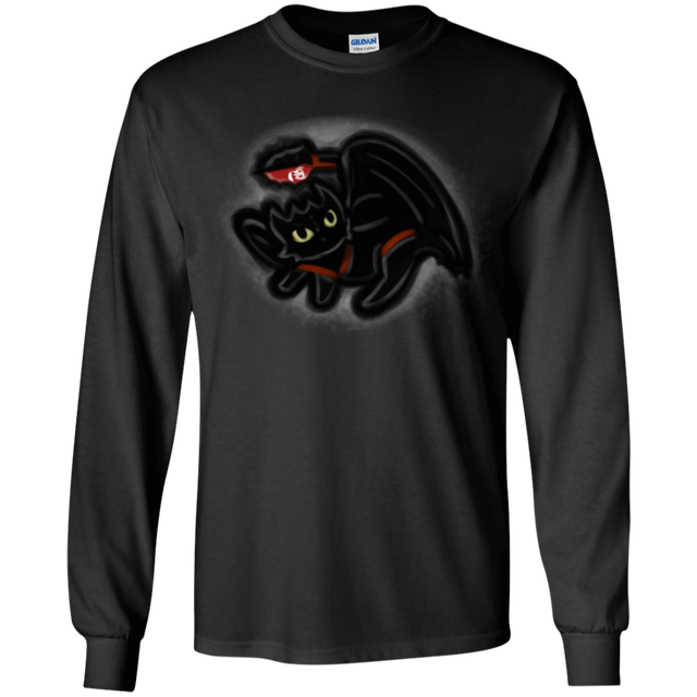 T-Shirts Black / YS Toothless Simba Youth Long Sleeve T-Shirt