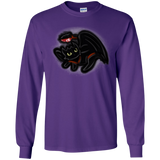 T-Shirts Purple / YS Toothless Simba Youth Long Sleeve T-Shirt