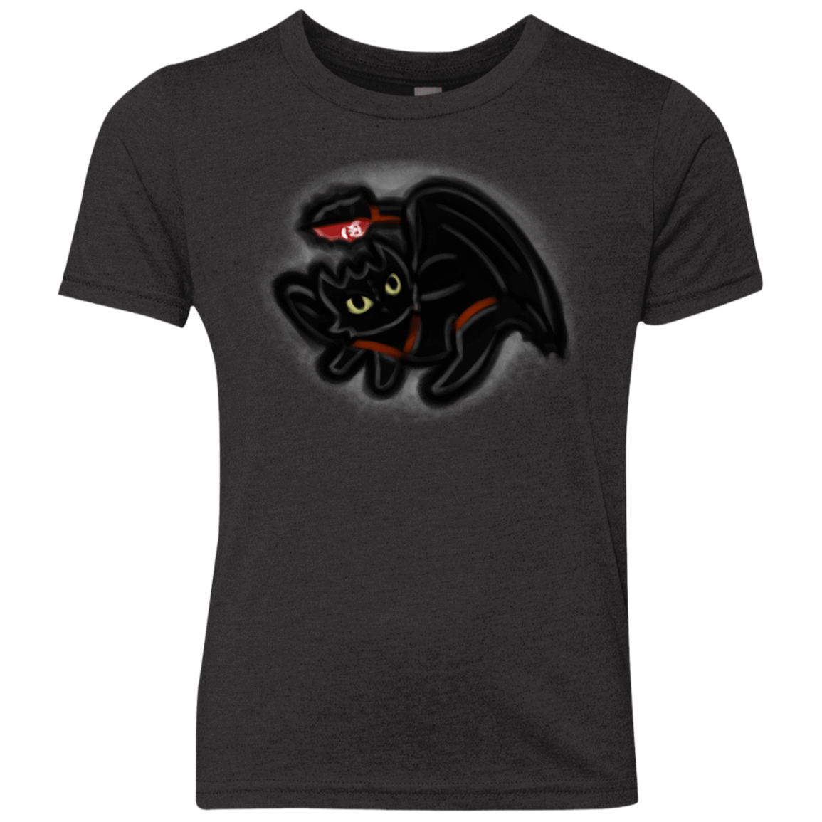 T-Shirts Vintage Black / YXS Toothless Simba Youth Triblend T-Shirt