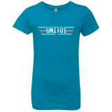T-Shirts Turquoise / YXS Top One Girls Premium T-Shirt