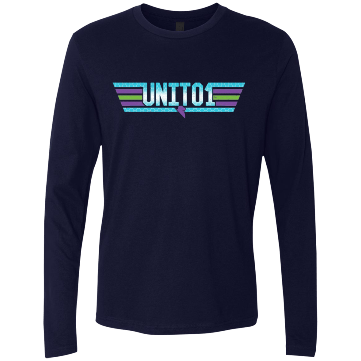 T-Shirts Midnight Navy / Small Top One Men's Premium Long Sleeve