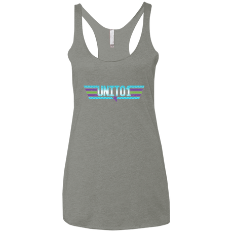 T-Shirts Venetian Grey / X-Small Top One Women's Triblend Racerback Tank