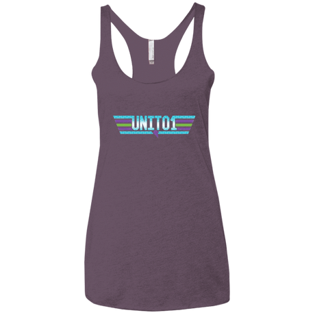 T-Shirts Vintage Purple / X-Small Top One Women's Triblend Racerback Tank