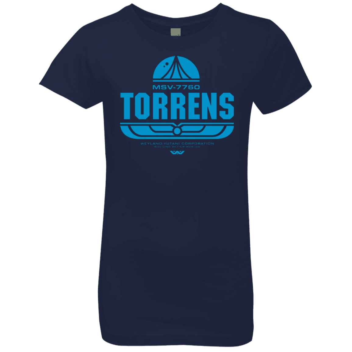 T-Shirts Midnight Navy / YXS Torrens Girls Premium T-Shirt