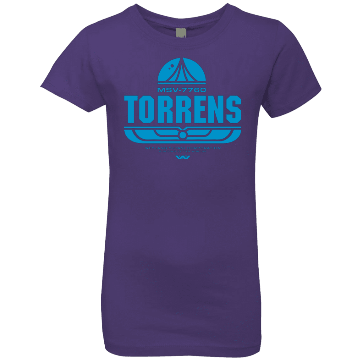 T-Shirts Purple Rush / YXS Torrens Girls Premium T-Shirt