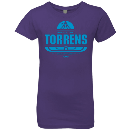 T-Shirts Purple Rush / YXS Torrens Girls Premium T-Shirt