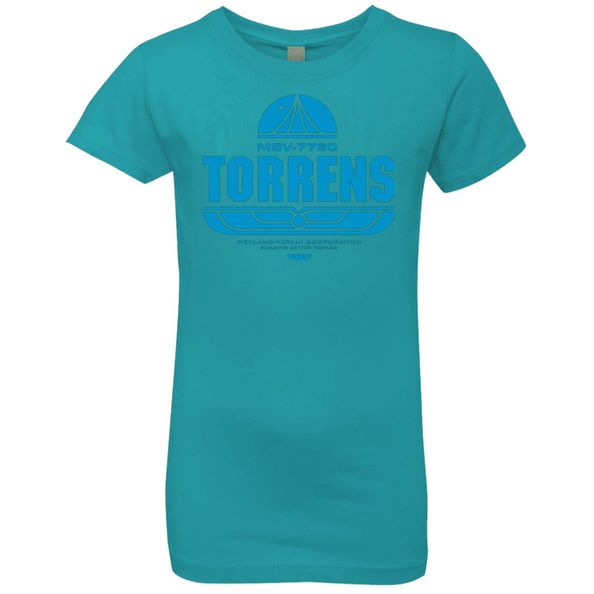 T-Shirts Tahiti Blue / YXS Torrens Girls Premium T-Shirt