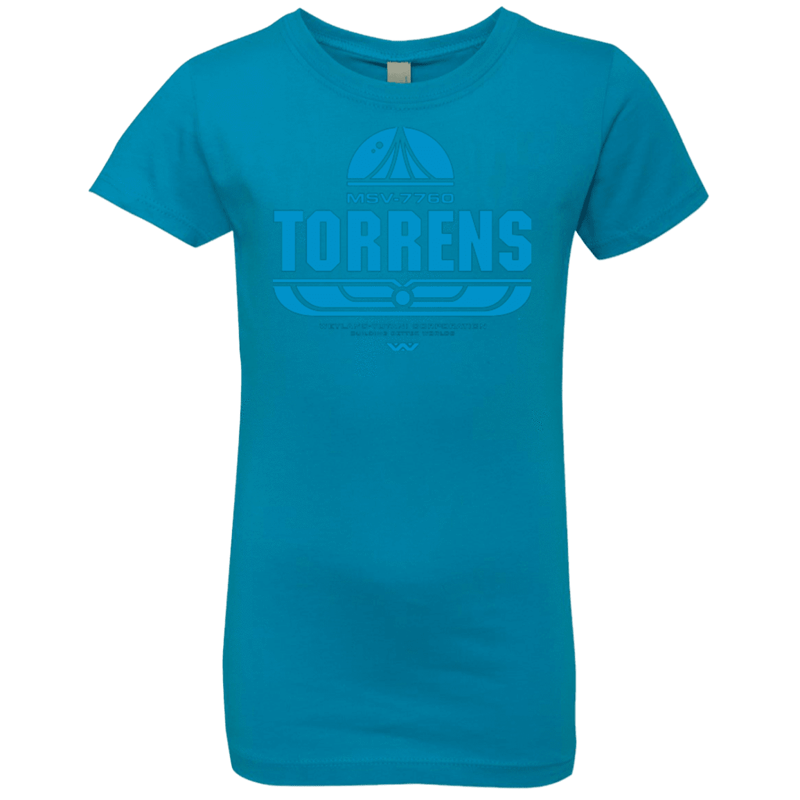 T-Shirts Turquoise / YXS Torrens Girls Premium T-Shirt