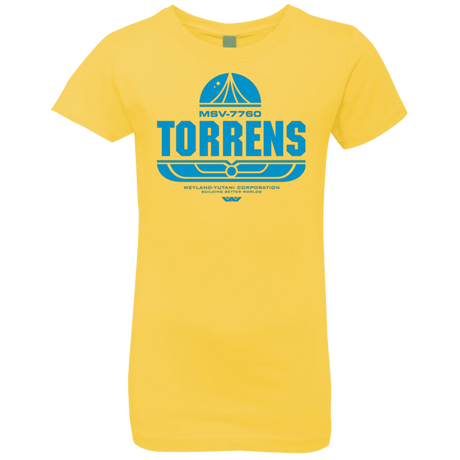 T-Shirts Vibrant Yellow / YXS Torrens Girls Premium T-Shirt