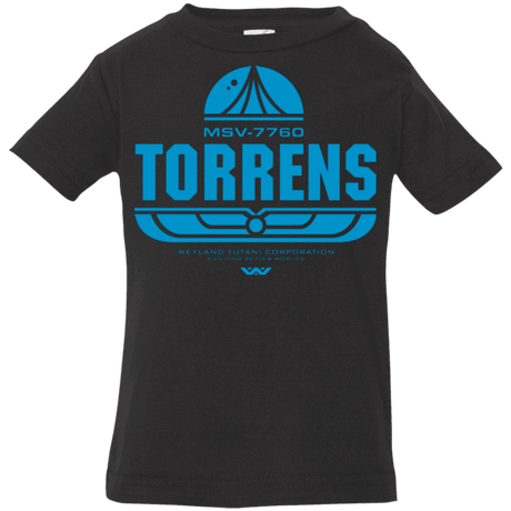 T-Shirts Black / 6 Months Torrens Infant PremiumT-Shirt