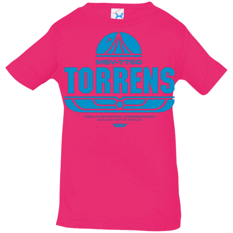 T-Shirts Hot Pink / 6 Months Torrens Infant PremiumT-Shirt
