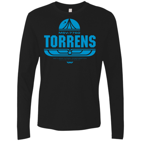 T-Shirts Black / Small Torrens Men's Premium Long Sleeve