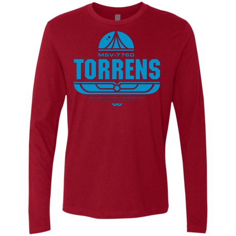 T-Shirts Cardinal / Small Torrens Men's Premium Long Sleeve