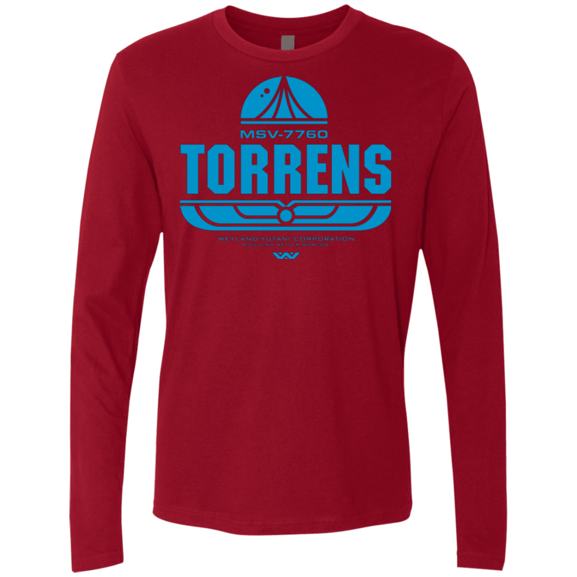 T-Shirts Cardinal / Small Torrens Men's Premium Long Sleeve